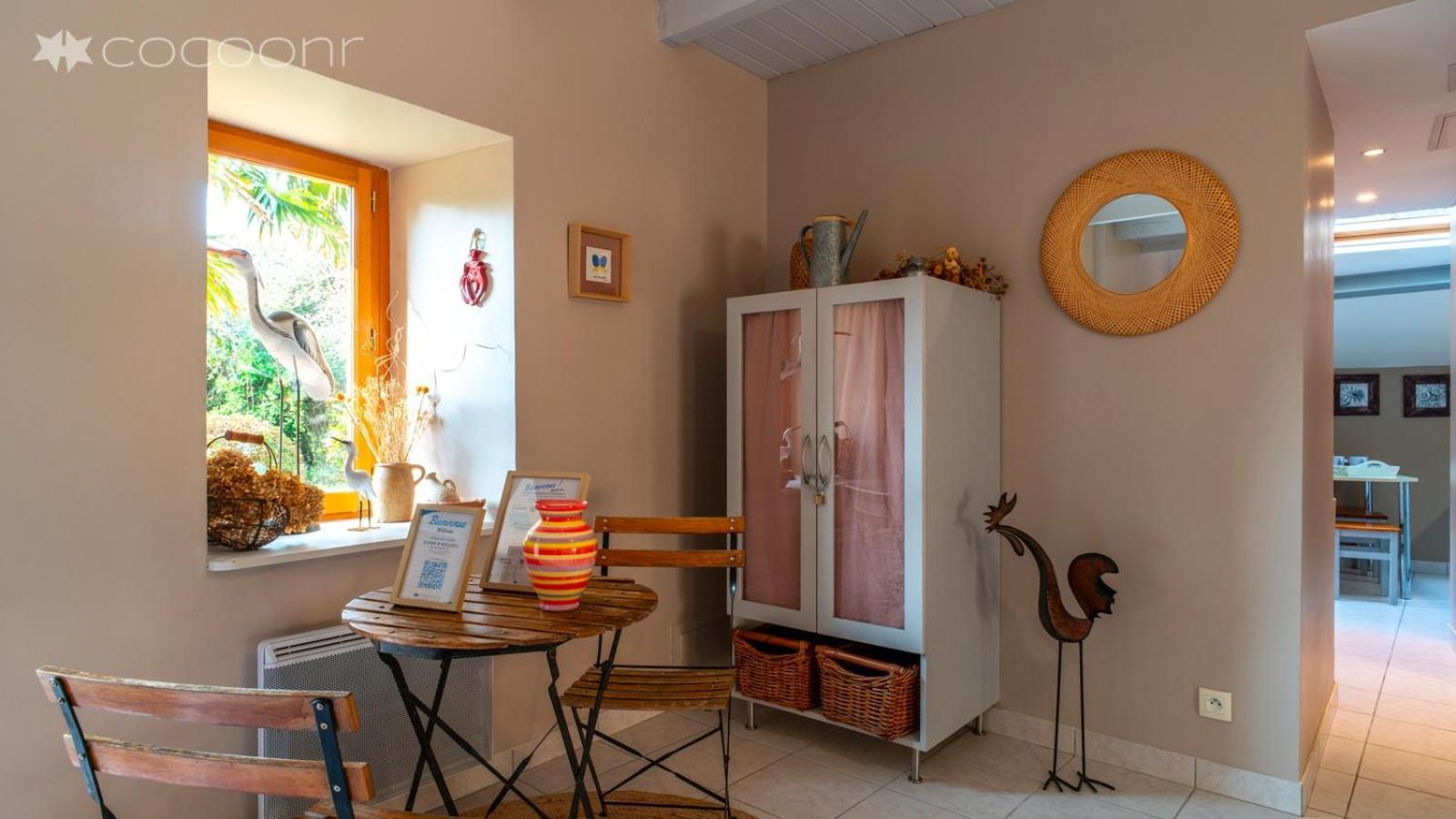 La Libellule - Charmante Maison Avec Jardin A Séné エクステリア 写真